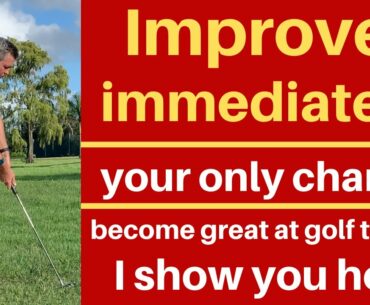Improve at golf quickly. Your only chance at Fast improvement!