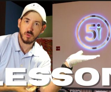 AWESOME GOLF LESSON AT FIVE IRON GOLF // CHICAGO, IL