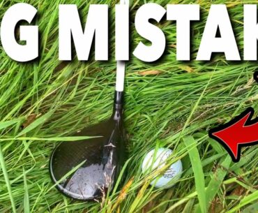 DON'T MAKE THIS GOLFING MISTAKE! Simple Golf Tips