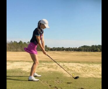 Jordan Wolf Golf Swing at LPGA