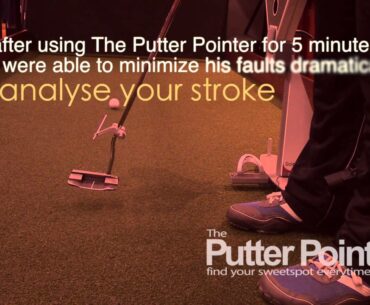 The Putter Pointer. The Best Golf Putting Aid. Seeing Flaws