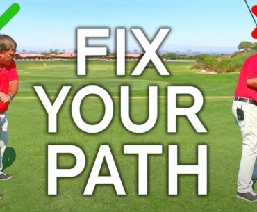 FIX YOUR SWING PATH, SHALLOW YOUR PLANE and HIT LONG STRAIGHT SHOTS