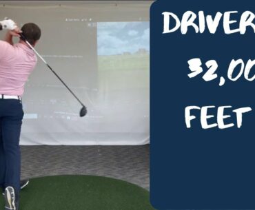 Driver at 32,000 feet !!