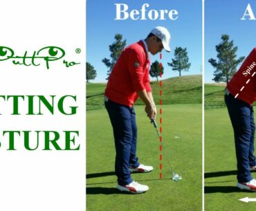 Learn the confident & consistent putting posture professionals use on tour!