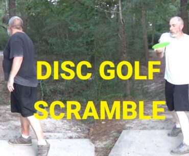 Disc Golf Scramble at Texas Army Trail - B9