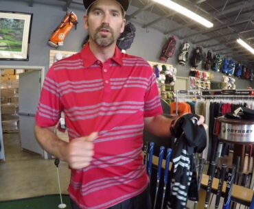 Unboxing w/Jon | adidas Puremotion Heather polo | Golfland Warehouse | Gtv