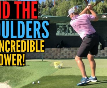 Wind the Shoulders for Incredible Power in Your Golf Swing!