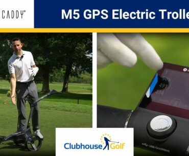Motocaddy M5 GPS Electric Golf Trolley