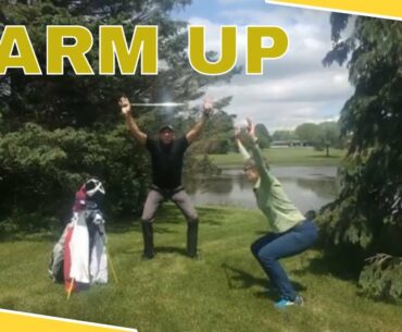 5 minute golf warm up