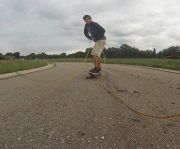 Asphalt Lagoon Longboarding Session
