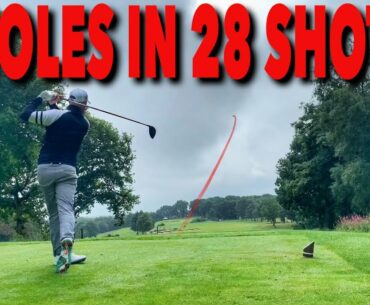 SHOOTING MY BEST ROUND YET ON 9 HOLES - EVERY SHOT- Break 28 golf Challenge