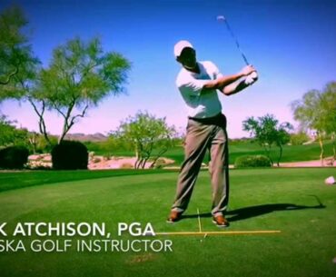 MarkAtchisonGolf.com- Full Swing Drill #7: One-Foot Pulled Back Drill