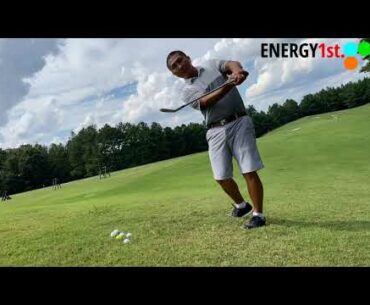 What to do if the ball is ABOVE your feet?