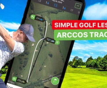 SIMPLE GOLF LESSONS WITH ARCCOS TRACKING