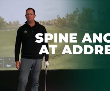 Spine Angle at Address | PGA Golf Tips