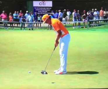 Golf Lessons-Rickie Fowler explains how and why he uses a Putting Mirror by EyeLine Golf