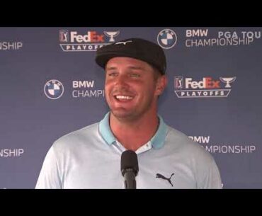 Bryson DeChambeau post second round interview 2020 BMW Championship - Playoff FedEx Cup