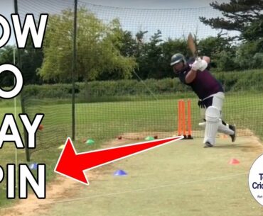CRICKET DRILLS - IMPROVE YOUR GAME PLAN FOR BATTING AGAINST SPIN