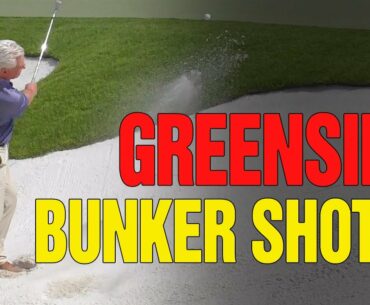 How To Play Greenside BUNKER SHOTS Just Like The Pros (IT'S SIMPLE!)