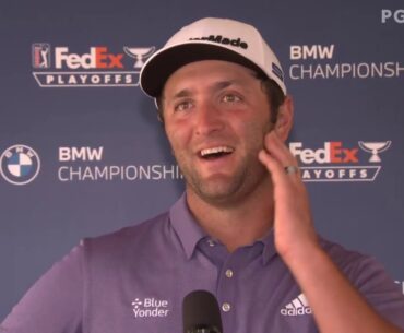 Jon Rahm: Saturday Flash Interview 2020 BMW Championship