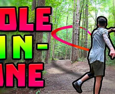 I FINALLY GOT A HOLE IN ONE!! Michael Holt Disc Golf