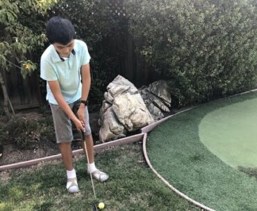 EPIC Putt From Rough!