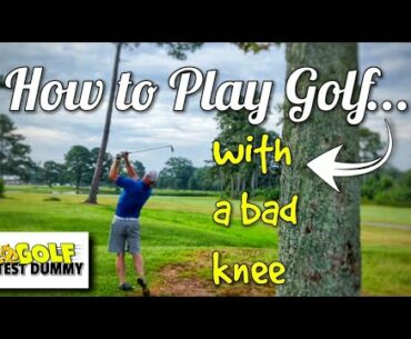 How to Play Golf with an INJURY - Golf Swing - Golf Test Dummy