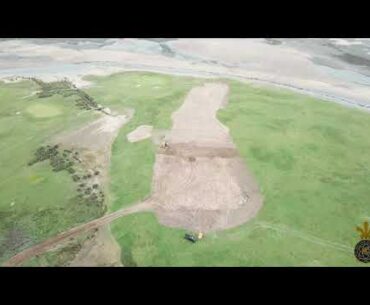 Royal North Devon Golf Club New Par 3 8th hole construction started