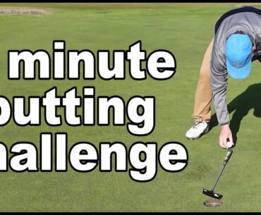 5 minute golf putting challenge