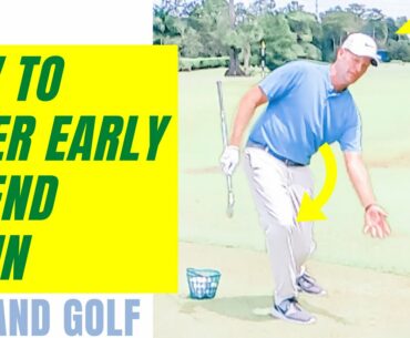 GOLF TIP | How To Never Early Extend Again