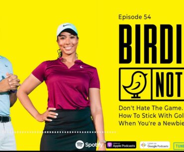 Don't Hate The Game. How To Stick With Golf When You're a Newbie.