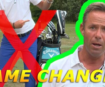 Stop your lead leg collapsing in the GOLF SWING - Improve your golf swing