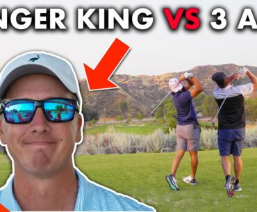 @Zac Radford  vs 3 Amateurs!  Pro Golfer vs 3 Man Scramble | Exp Golf