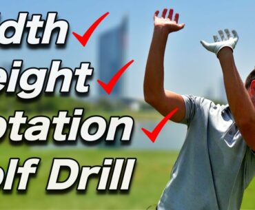 SIMPLE & EFFECTIVE GOLF DRILL | How to swing a Golf Club