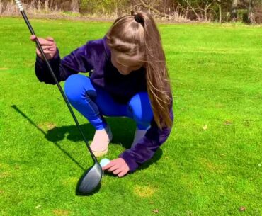Keeping Your Ball On the Tee Is Tough - Golf Struggles