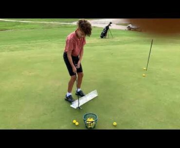 Putting - using a putting plane trainer