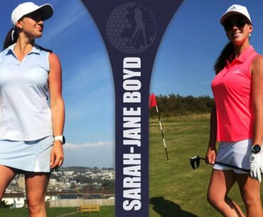 British Professional Golfer Sarah-Jane Boyd | Golf Swing 2020