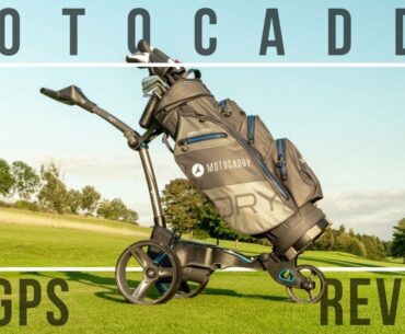A TOUCH SCREEN GOLF TROLLEY?!