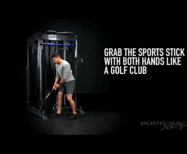 Sports Stick Golf Swing - XFT Workout