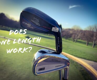 ONE LENGTH 4 IRON TESTED