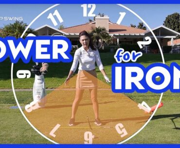 How to Create Power for your Irons | Golf with Aimee