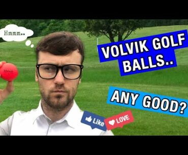 VOLVIK VIMAT GOLF BALL REVIEW - Are They Any Good For Club Golfers?