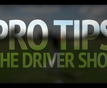 Setting up Your Stance for the Driver Shot