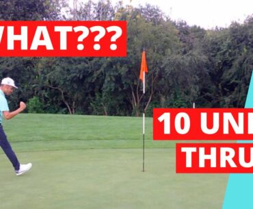 10 UNDER FOR 9 HOLES!?? (COURSE VLOG) Switzerland