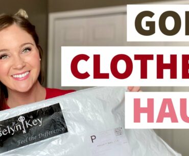 I bought a bunch of new golf clothes and tried them on