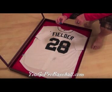 How to frame a sports jersey for a lot less money