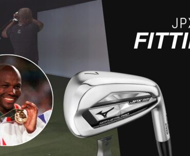 Fitting Olympic Gold Medalist Donovan Bailey for Mizuno JPX921 irons