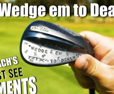 BEST WEDGE PLAYER ON YOUTUBE...NO QUESTION!
