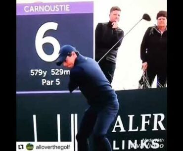 Rory McIlroy slow motion tee short! #Subscribe & #HitTheBell