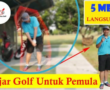 BELAJAR GOLF UNTUK PEMULA - GRIP SET-UP DAN IMPACT
